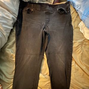 Maurices Black Jeggings